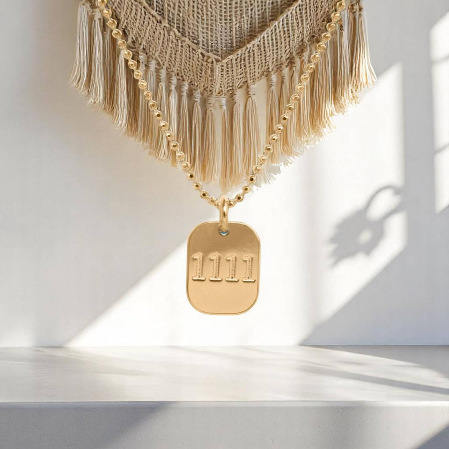 Angel Tag 1111 Necklace