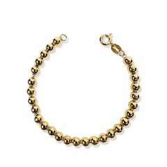 Large Beaded Chain Bracelet