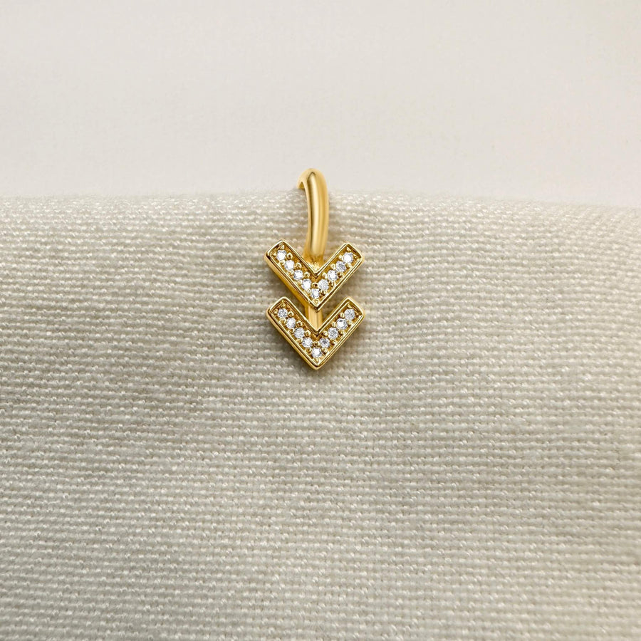 Diamond Chevron Earring Cuff