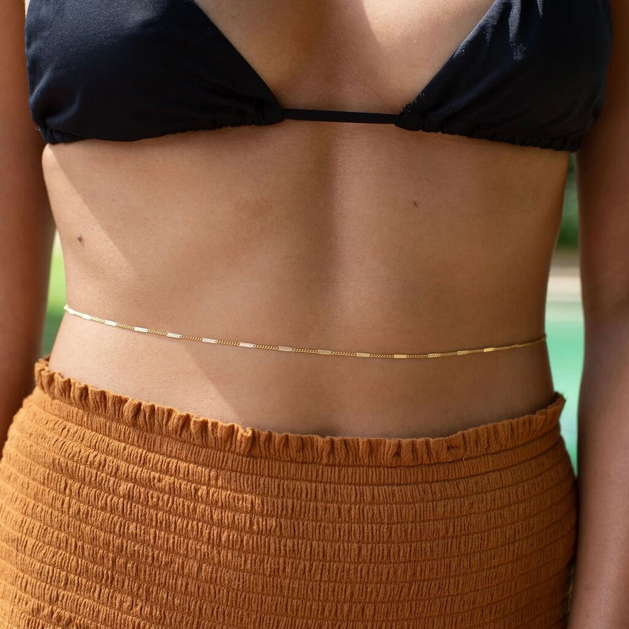 Pressed Belly Chain