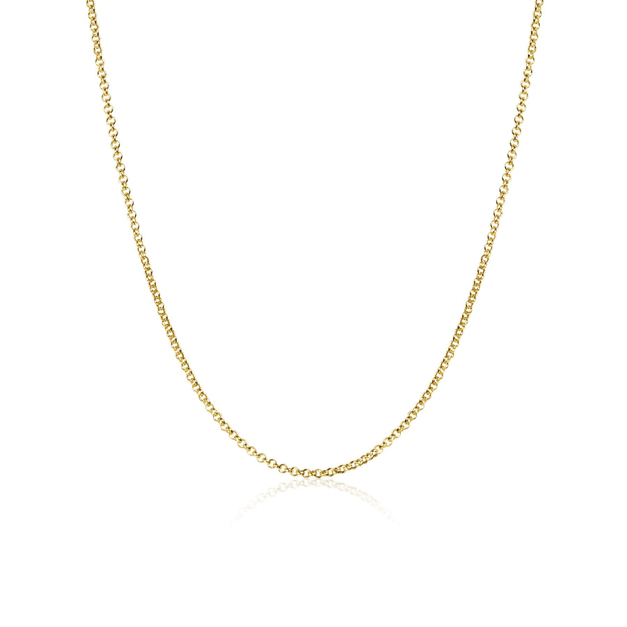 Classic Rolo Chain Necklace