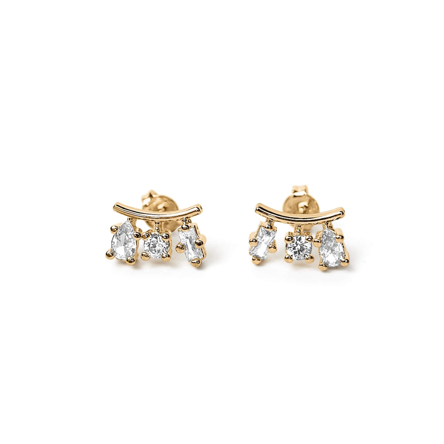 Perfectly Different Diamond Stud Earrings