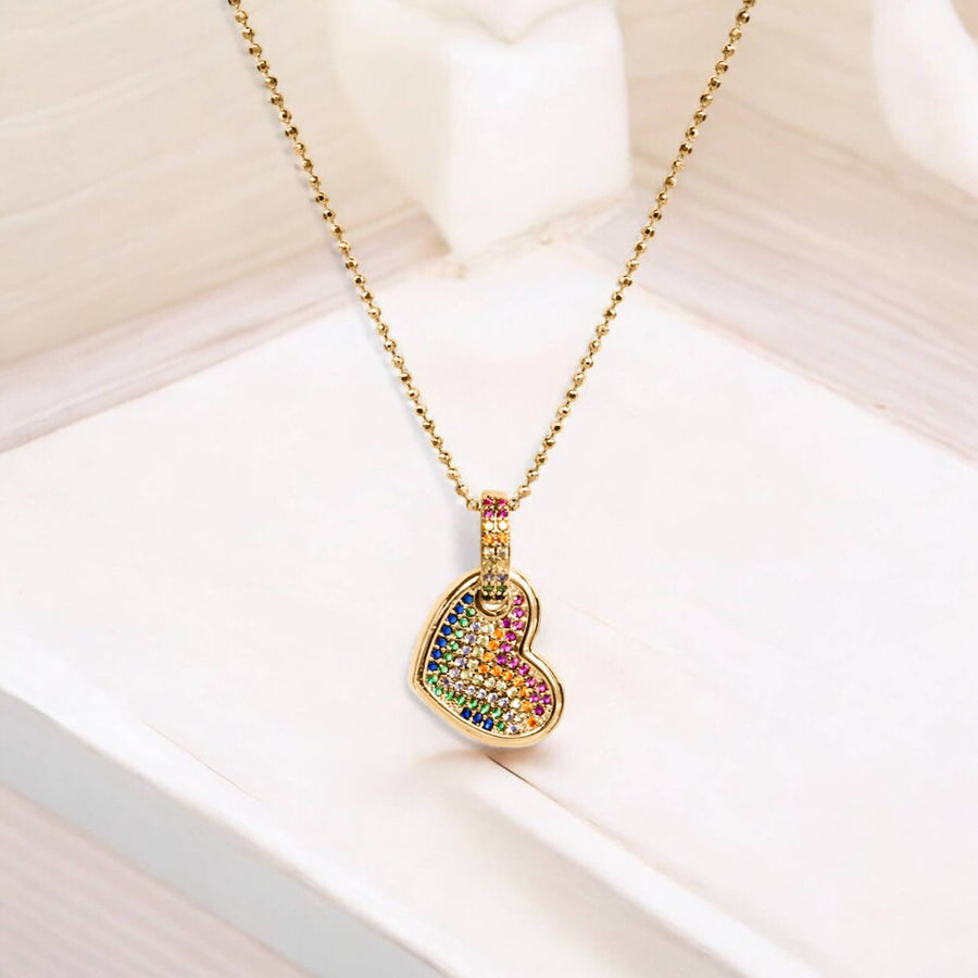 Rainbows & Love Necklace 
