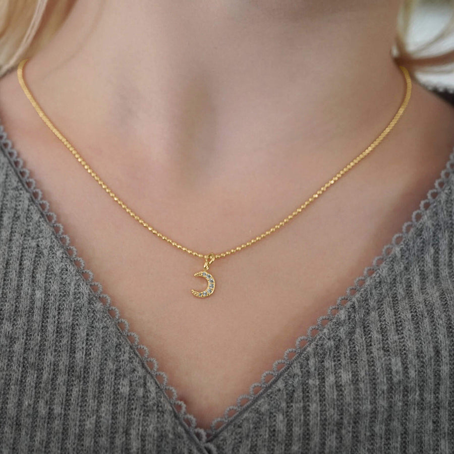 Love you to the Moon & Back Necklace