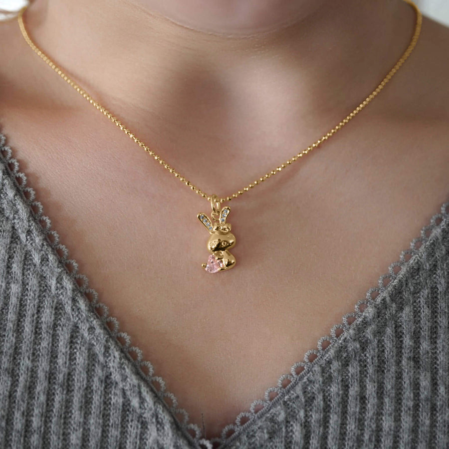 Some Bunny Loves You Necklace