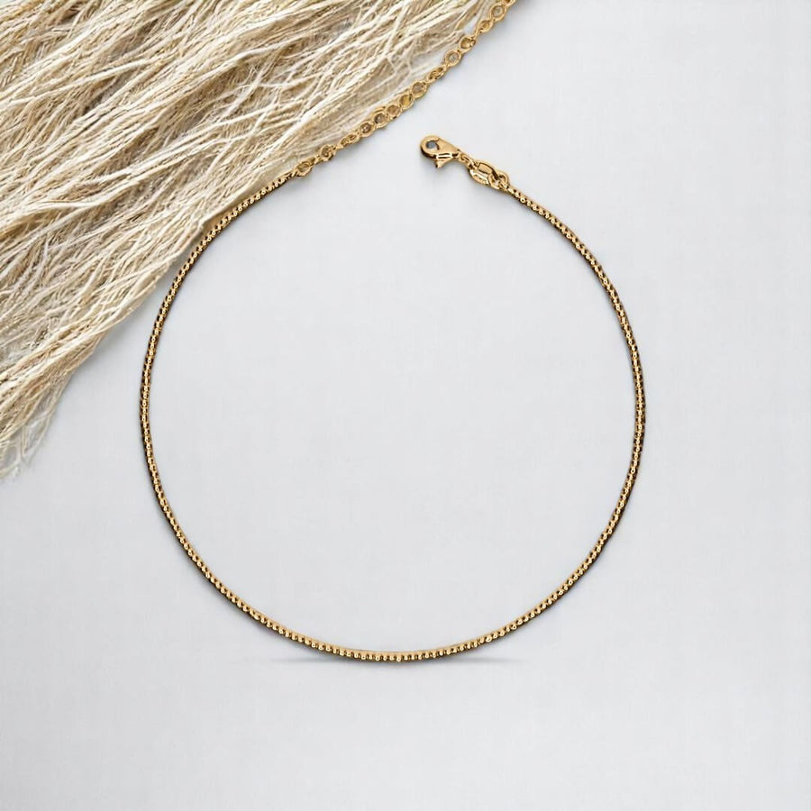 Mini Beaded Choker Necklace