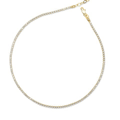 Queens Diamond Tennis Necklace