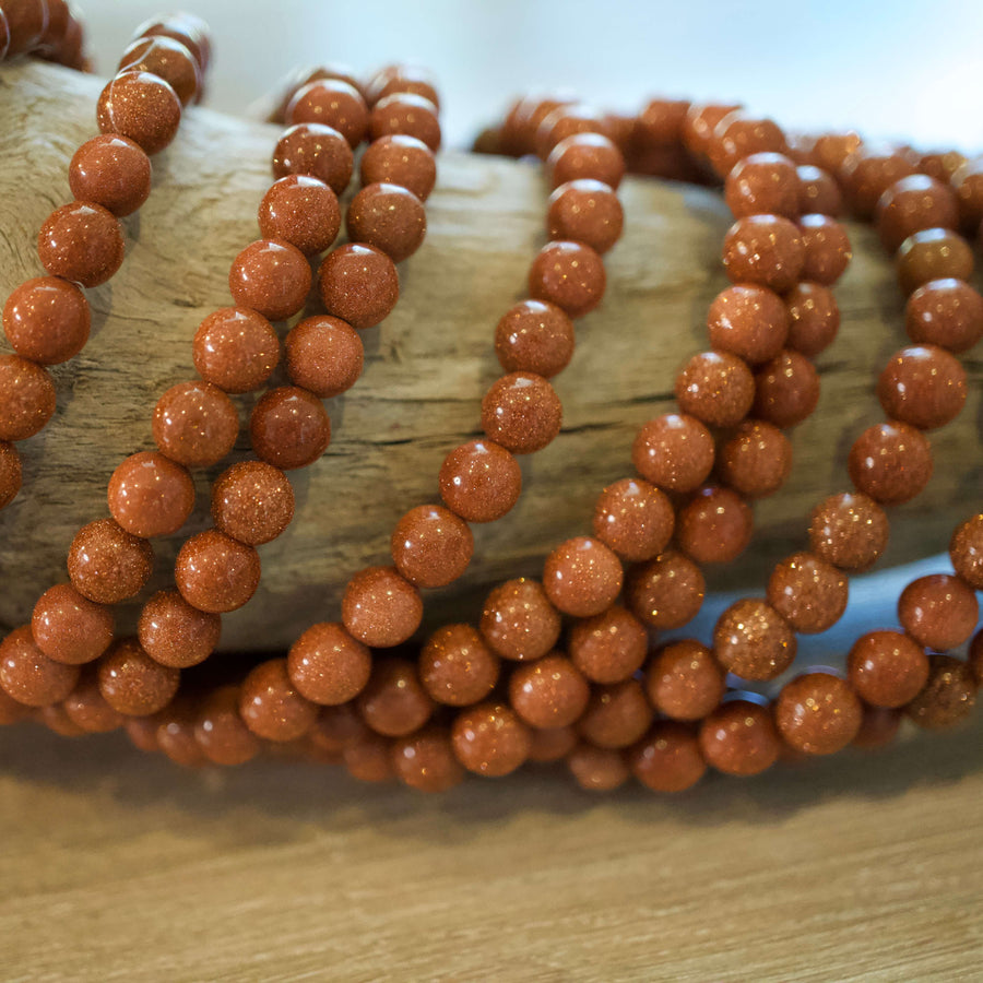 Sand Stone Beaded Bracelet