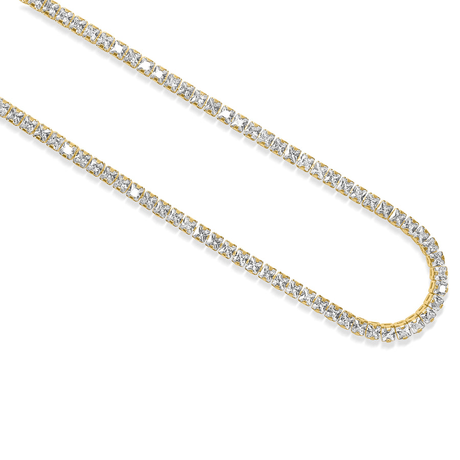 Goddess Diamond Tennis Necklace