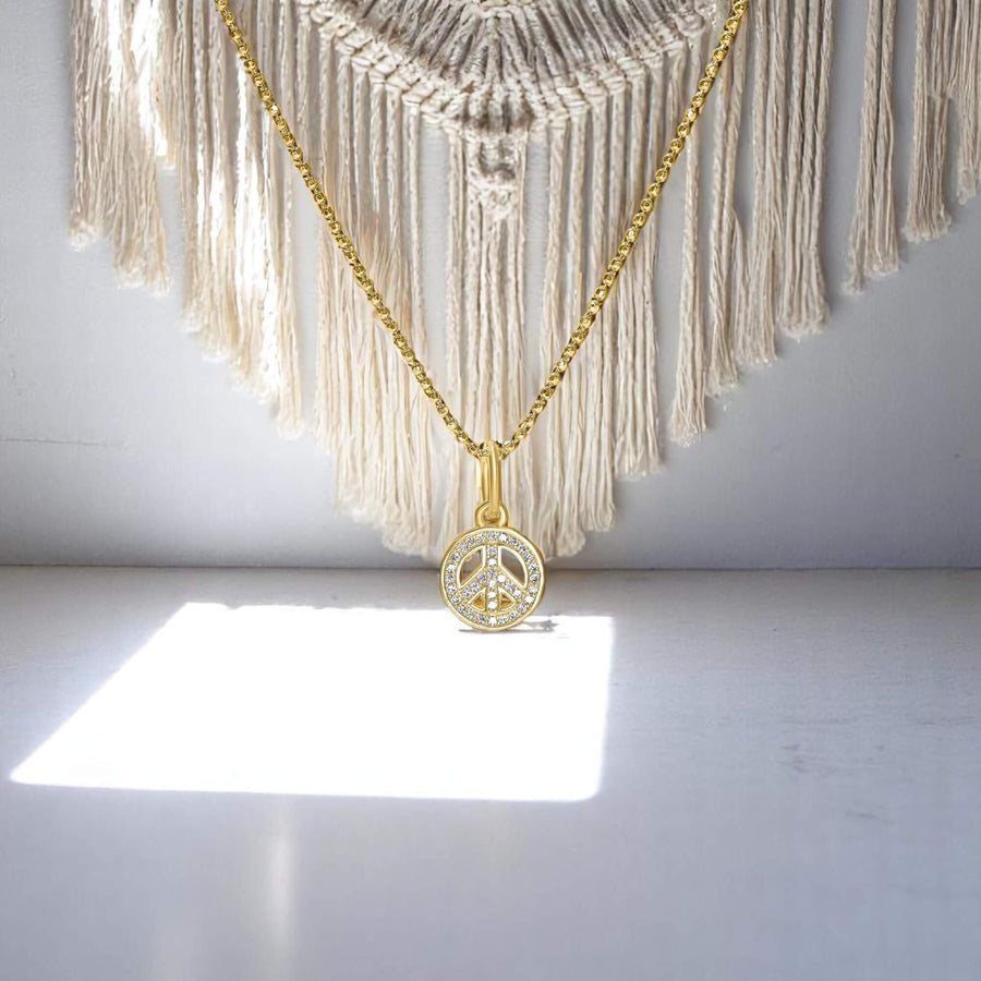 Diamond Inner Peace Necklace