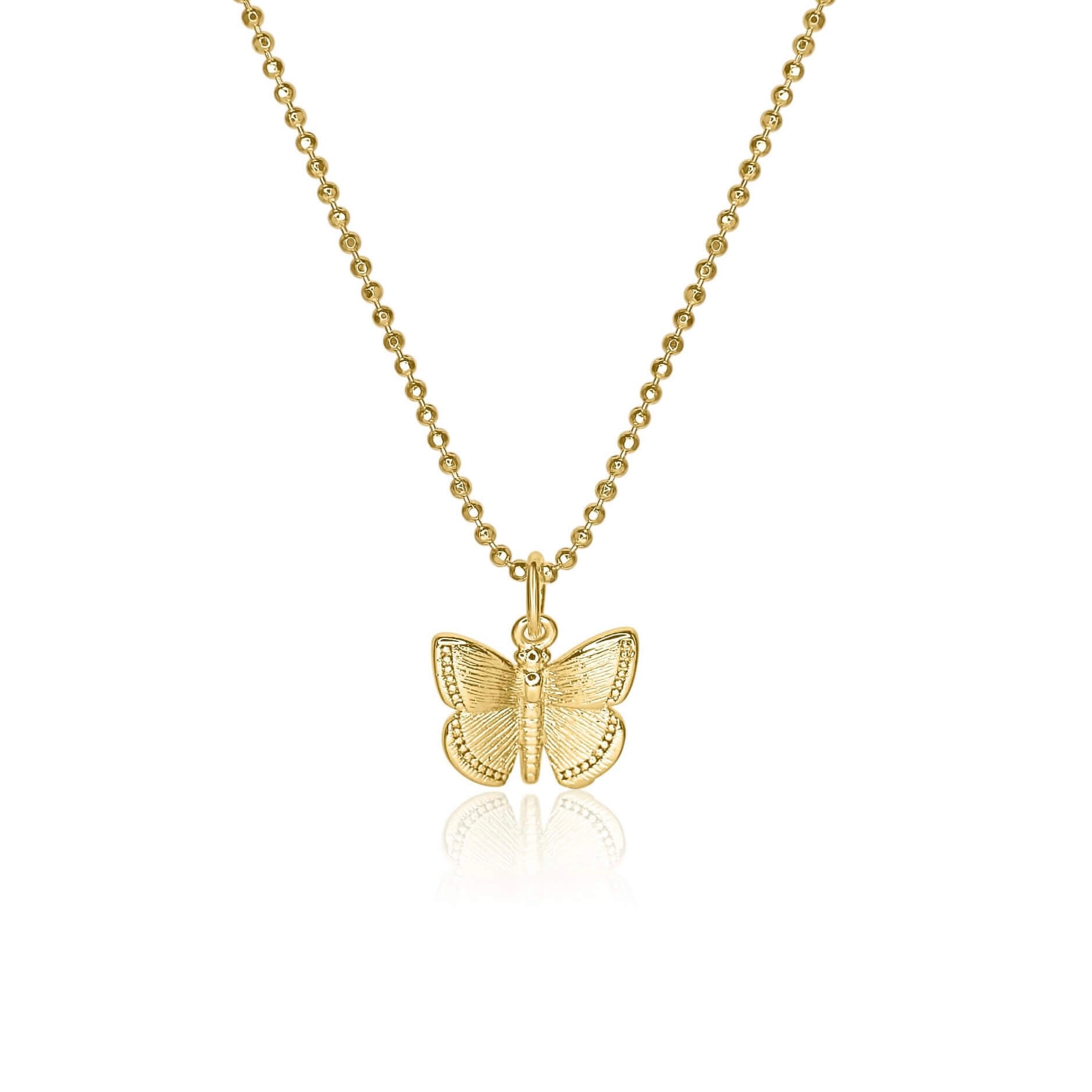 Golden Butterfly Necklace – Nomie