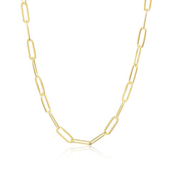 Classic Paperclip Chain Necklace