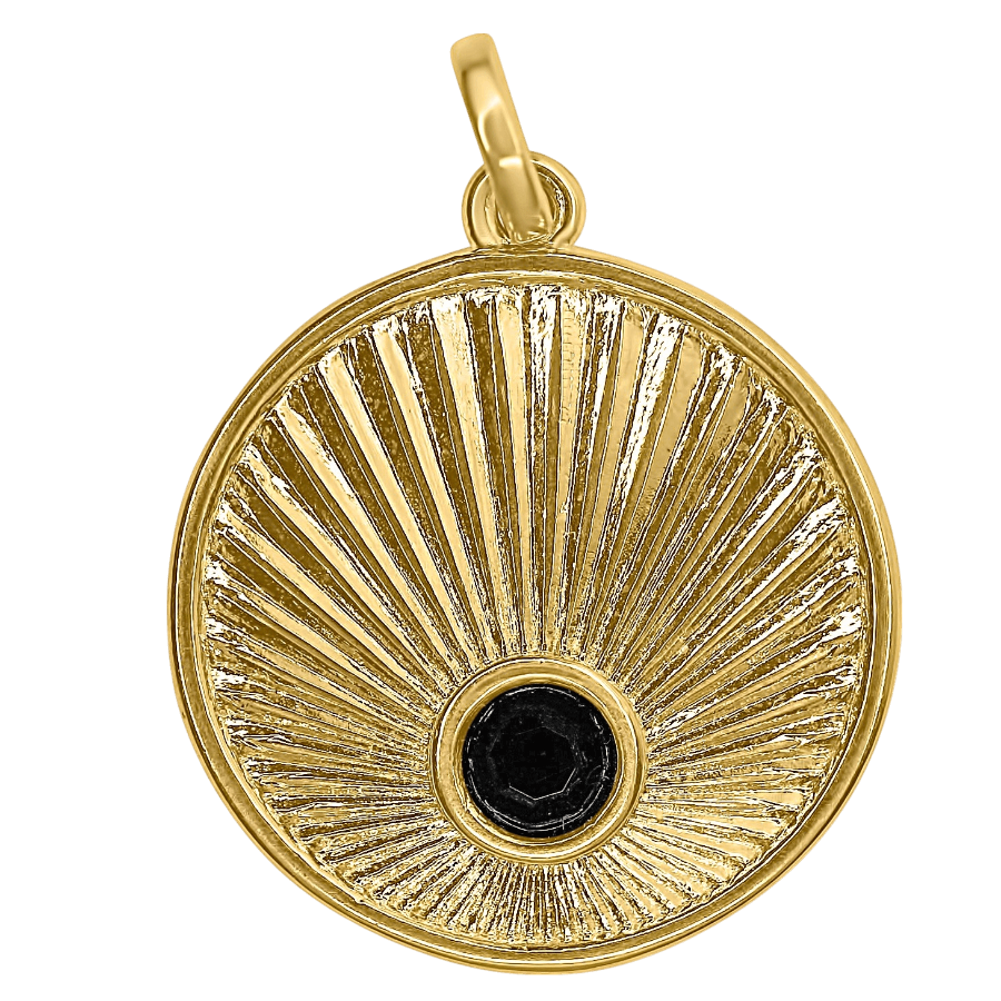 Radiant Onyx Pendant 