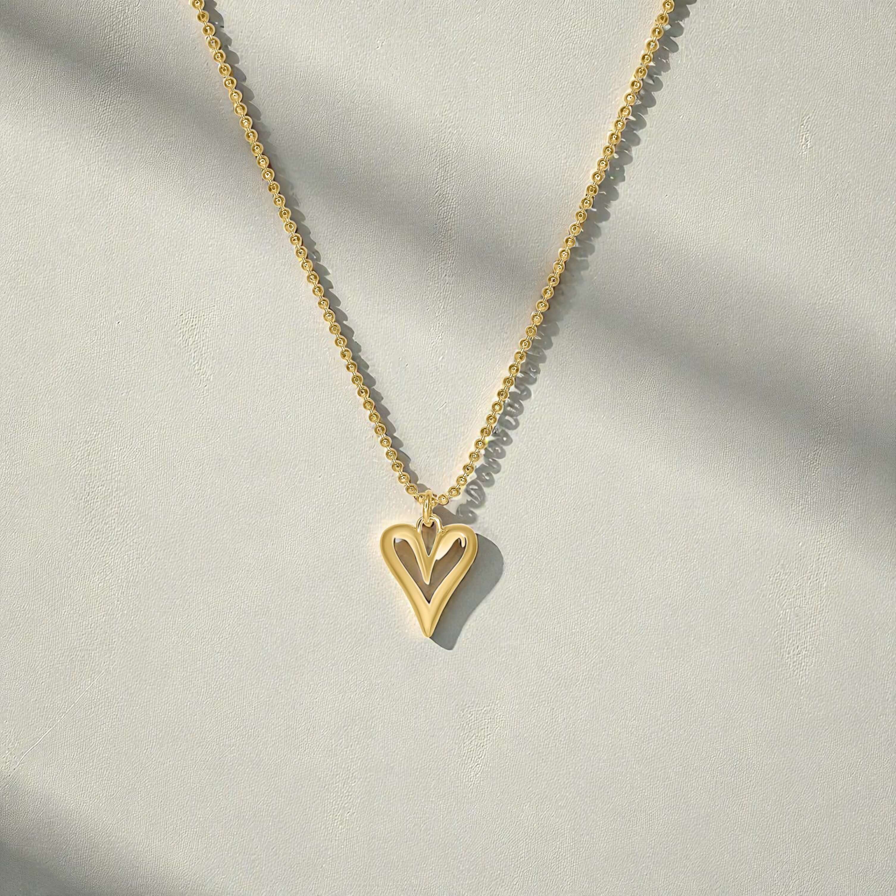 Bubble Heart Necklace – Nomie