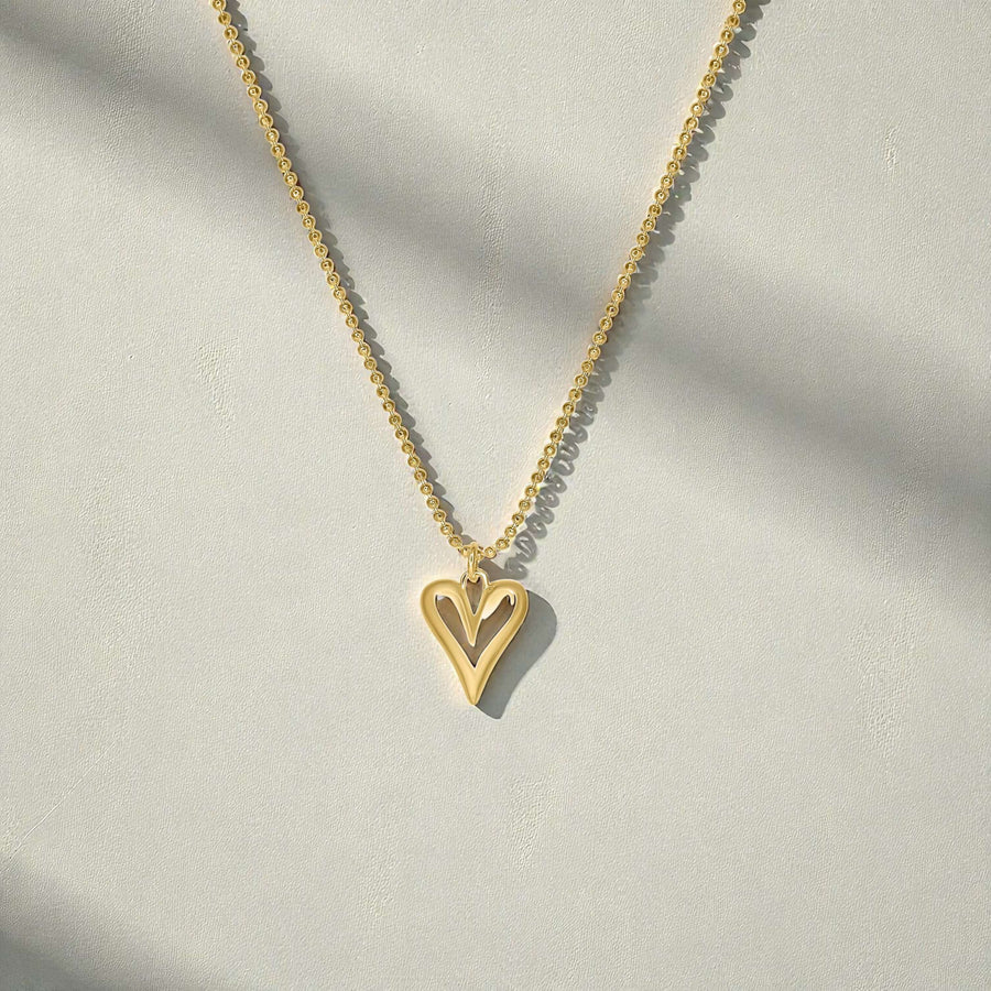 Bubble Heart Necklace